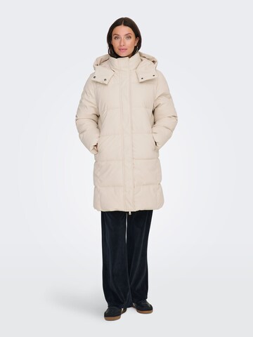 Cappotto invernale 'ONLagnes' di ONLY in beige: frontale