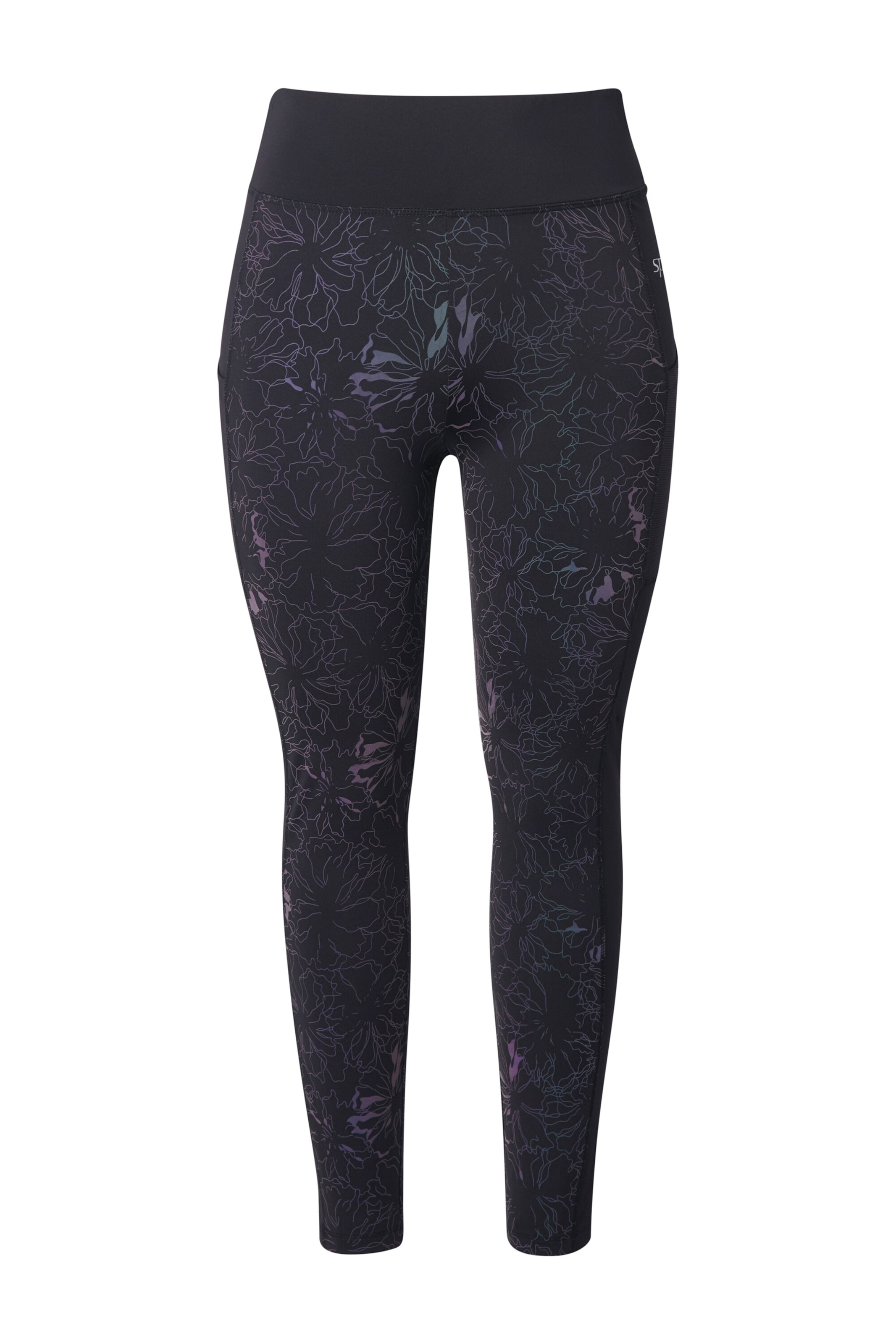 Ulla Popken Skinny Leggings in Black: front