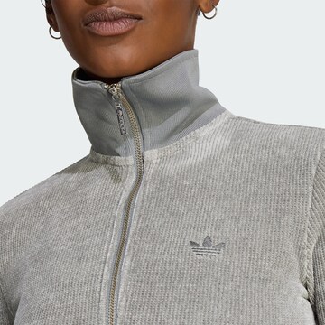 ADIDAS ORIGINALS Πλεκτή ζακέτα 'Prem Ess' σε γκρι