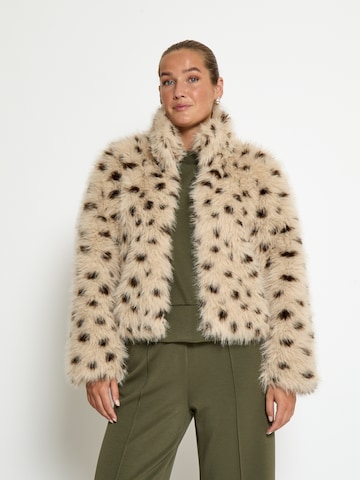 Peppercorn Winterjas 'Randia ' in Beige: voorkant