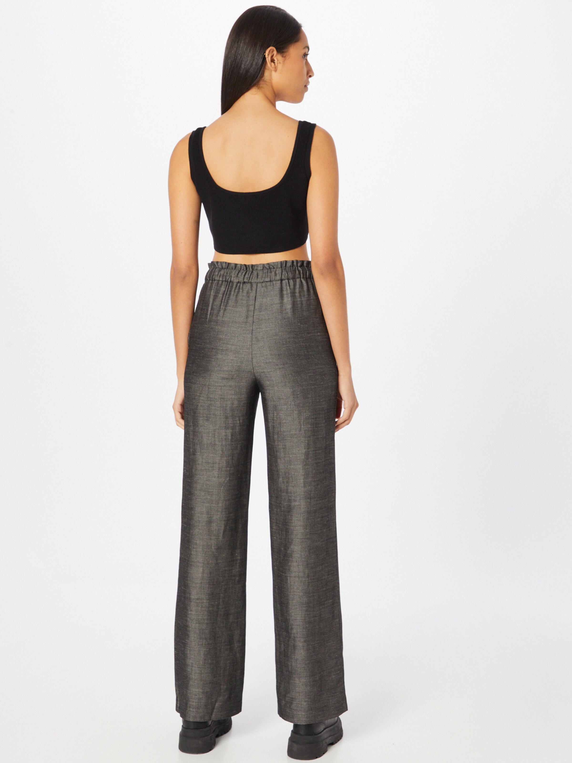 Frauen Große Größen Sisley Hose in Dunkelgrau - LK55045 Frauen Große Größen Sisley Hose in Dunkelgrau - LK55045