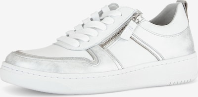 GABOR Sneakers laag in de kleur Zilver / Wit, Productweergave