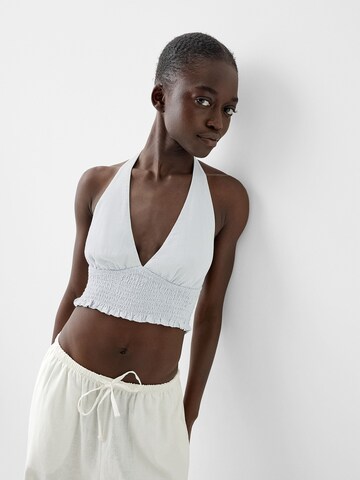 Bershka Top in Blau