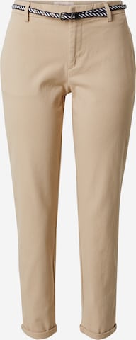 Pantalon chino 'Biana-Maree' ONLY en beige : devant