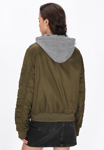myMo ROCKS Between-season jacket in Green