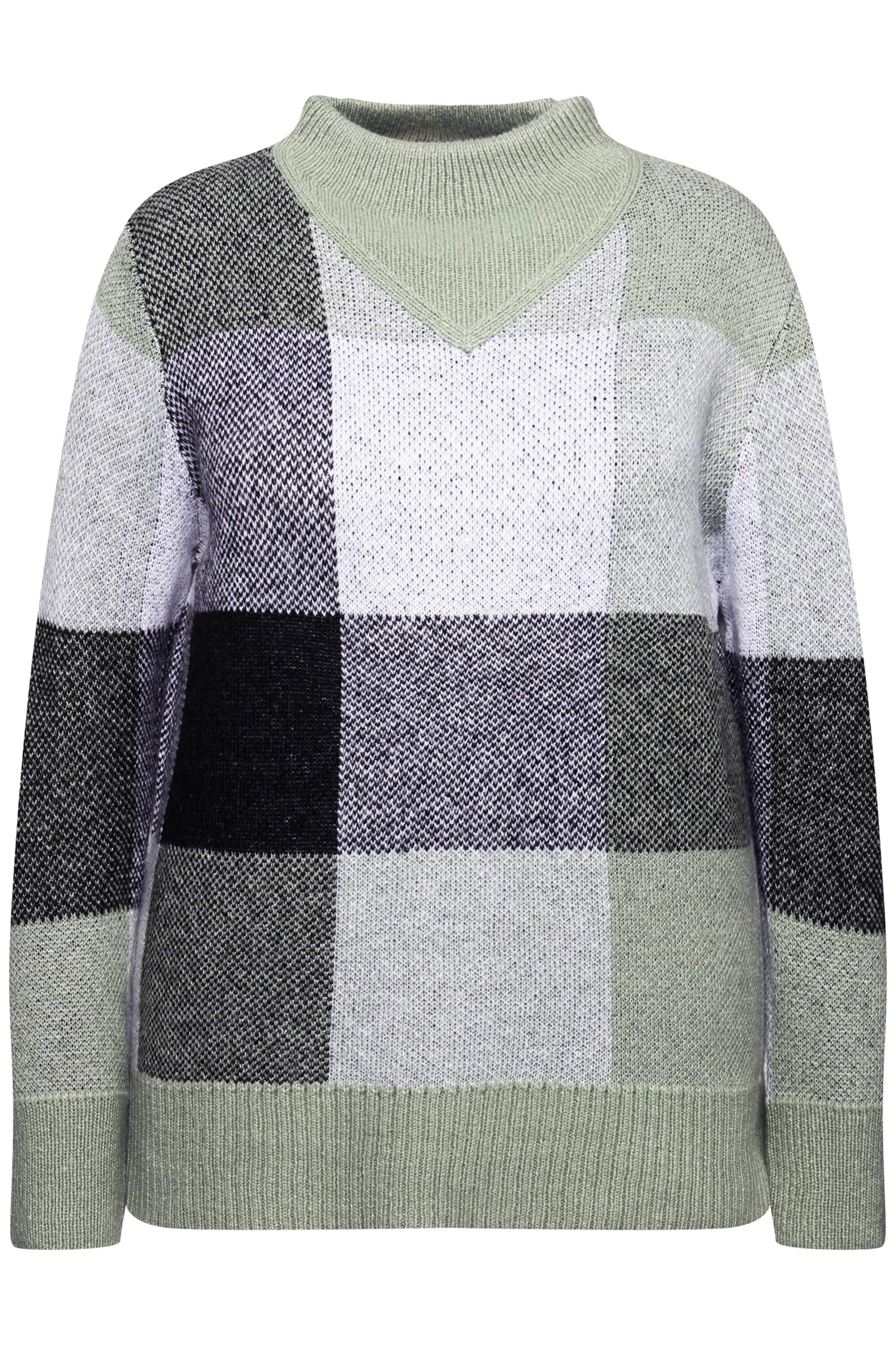 Ulla Popken Sweater in Mixed colours: front