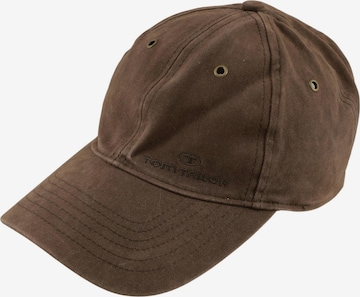 TOM TAILOR Hut oder Mütze One Size in Braun: Vorderseite