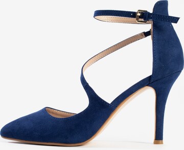 Celena - Sapatos de salto 'Cinthya' em azul: frente
