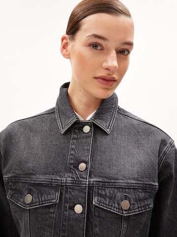 ARMEDANGELS Between-season jacket 'DENSIAA' in Grey