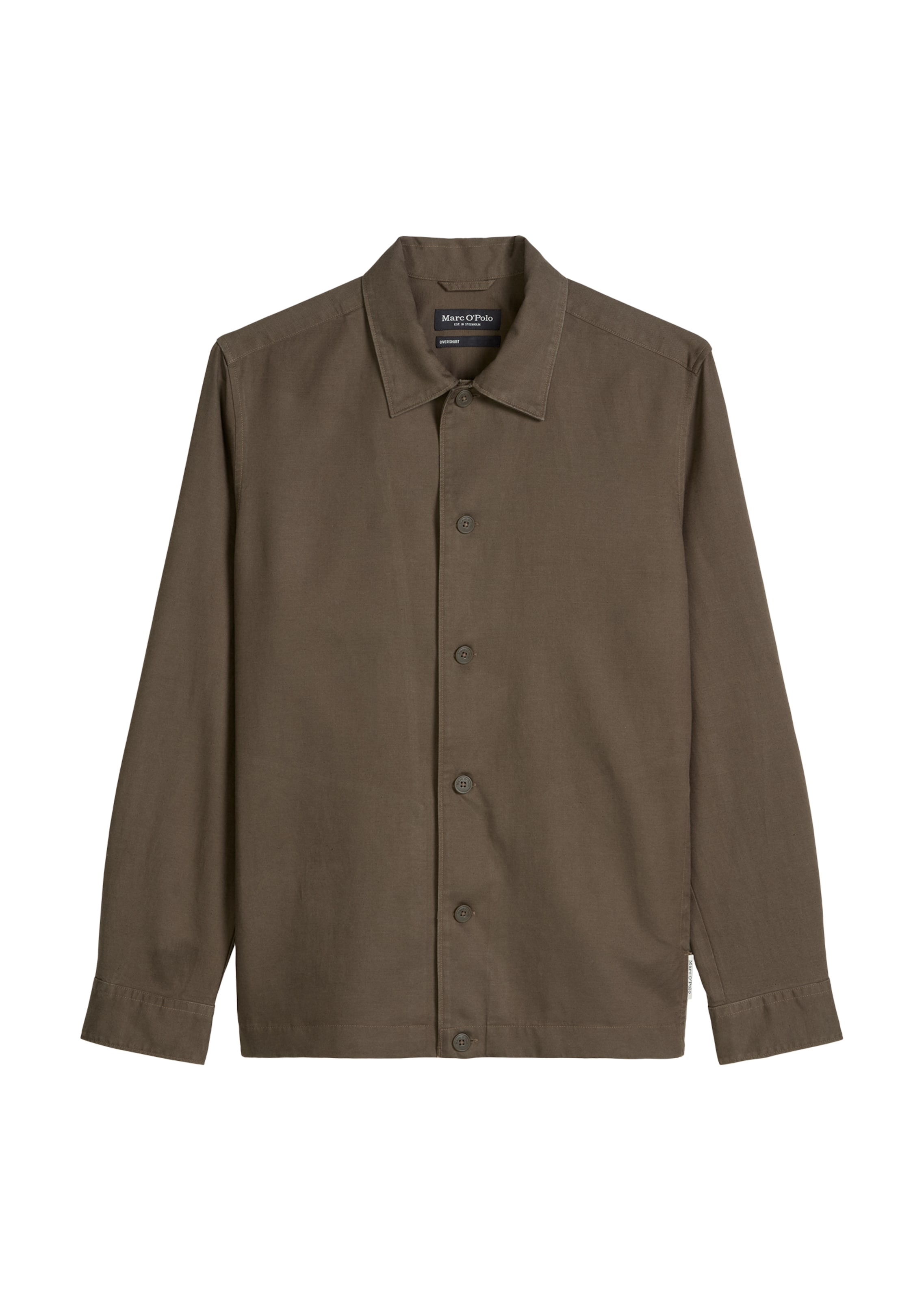 Marc O'Polo Regular fit Button Up Shirt in Green: front
