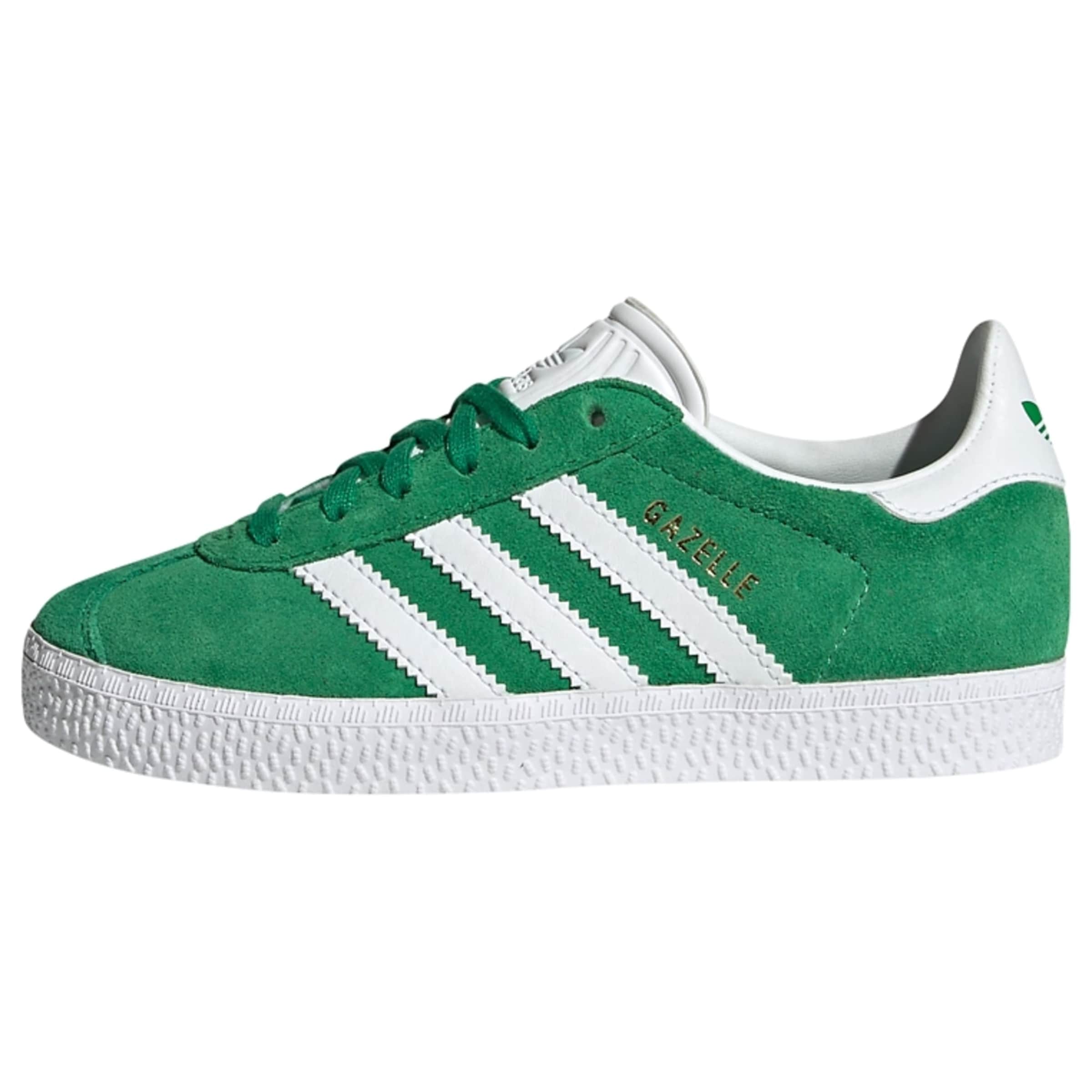 ADIDAS ORIGINALS Сникърси 'Gazelle' в зелено: отпред