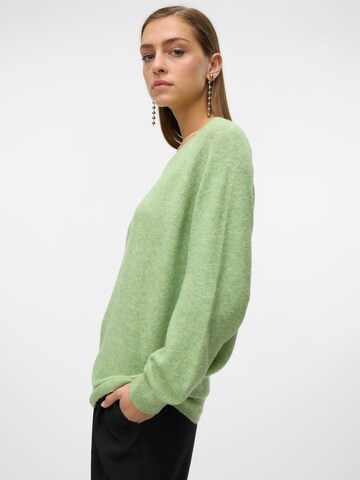 VERO MODA Свитер 'LEAF' в Зеленый