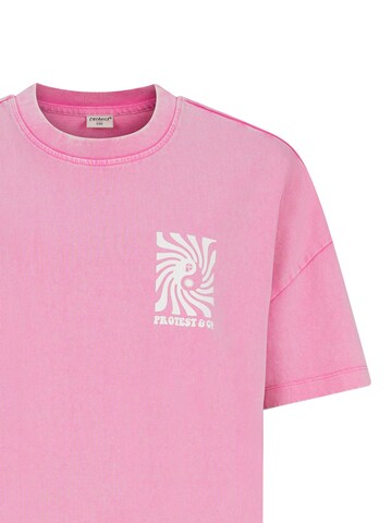 PROTEST Shirt 'PRTVIVAO' in Roze