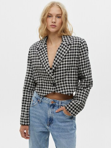 Pull&Bear Blazer in Black: front