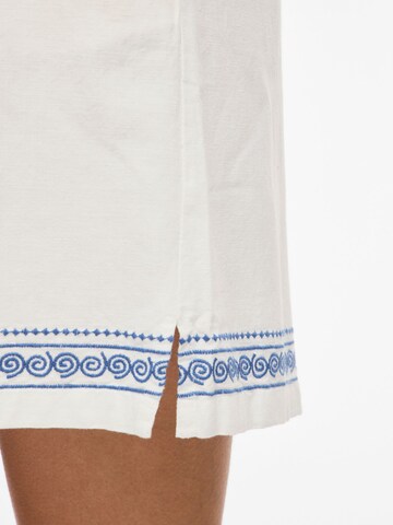 VILA - Loosefit Pantalón 'VIKam' en blanco