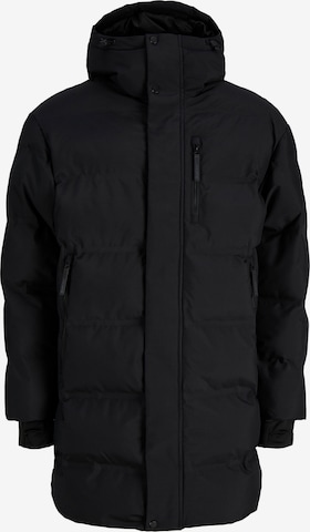 juoda JACK & JONES Žieminis paltas 'JCOTRACE ALPHA': priekis