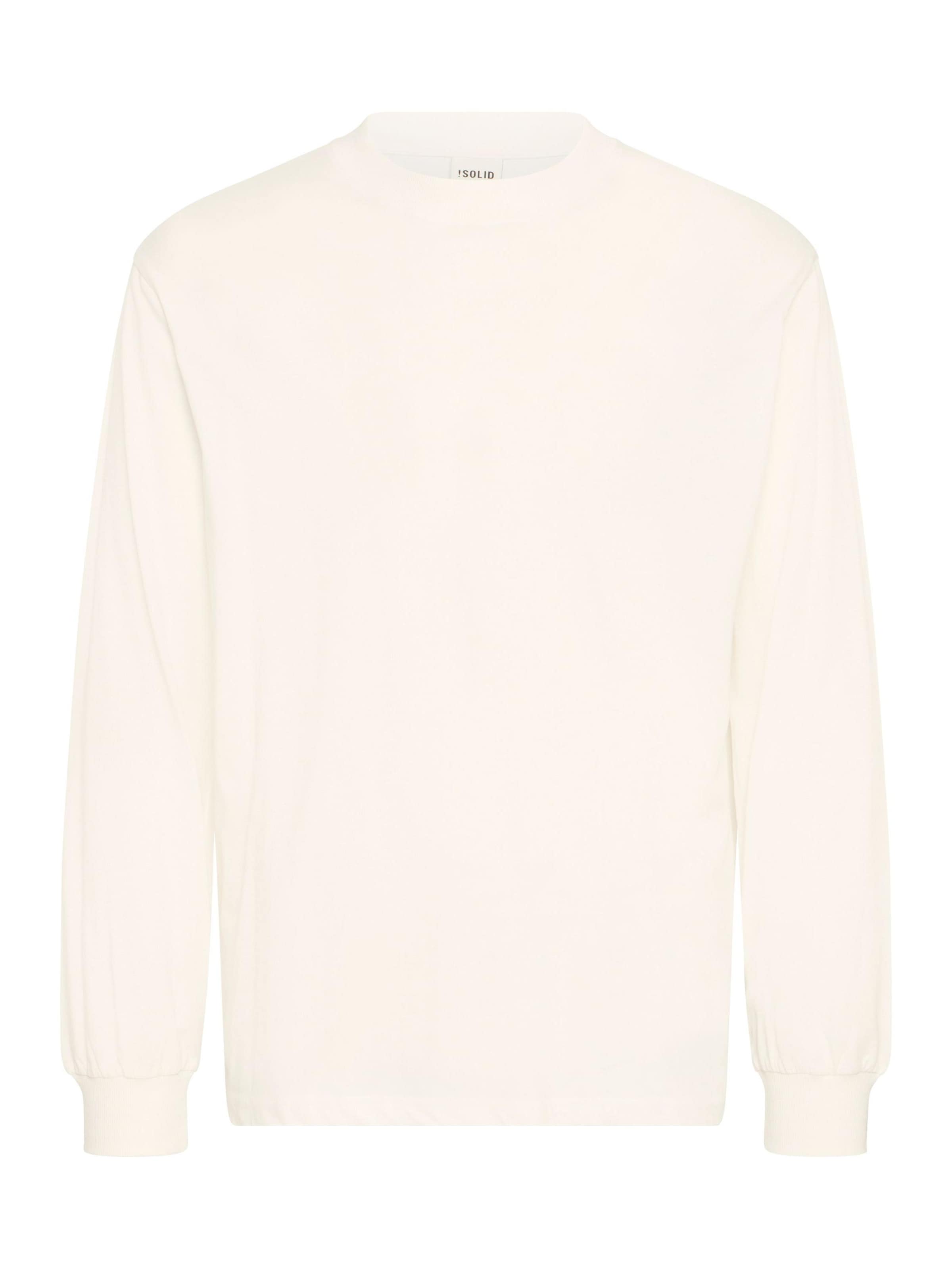 Felpa ' SDREYNALDO ' di !Solid in bianco: frontale