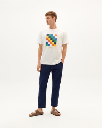 Thinking MU T-Shirt 'Yes To Colour' in Weiß