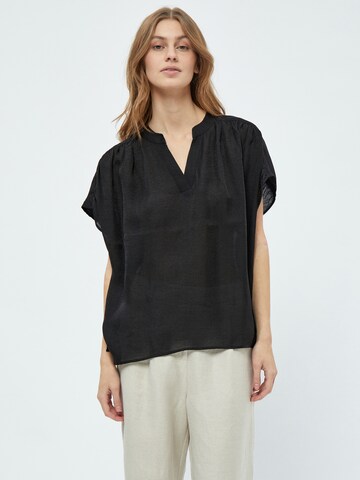 minus Bluse 'Megara' in Schwarz: Vorderseite