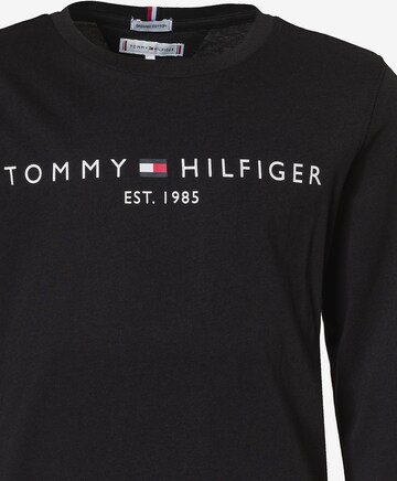 TOMMY HILFIGER Μπλουζάκι 'Essential' σε μαύρο