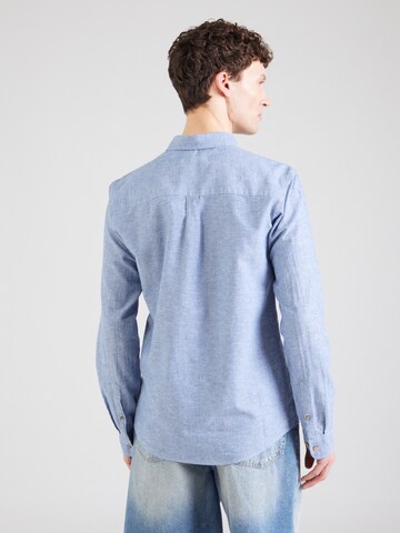 INDICODE JEANS Regular Fit Hemd 'INSefle' in Blau