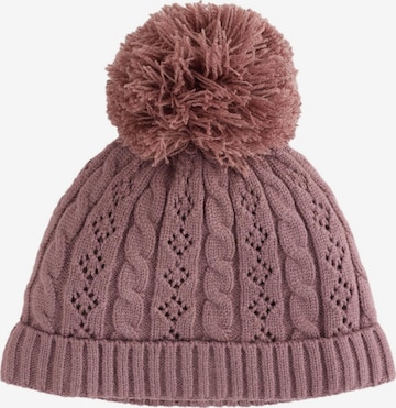 Next Beanie in Purple: front