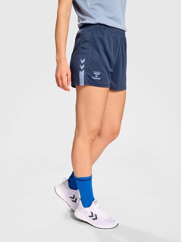 mėlyna Hummel Standartinis Sportinės kelnės 'ACTIVE'