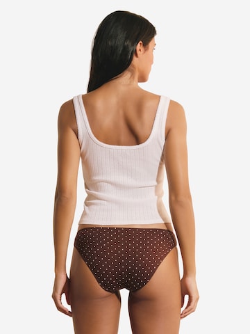 Slip 'Jackie' di ETAM in marrone