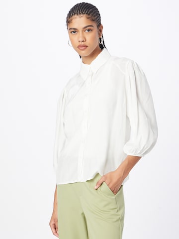 Camicia da donna 'Carota' di System Action in bianco: frontale