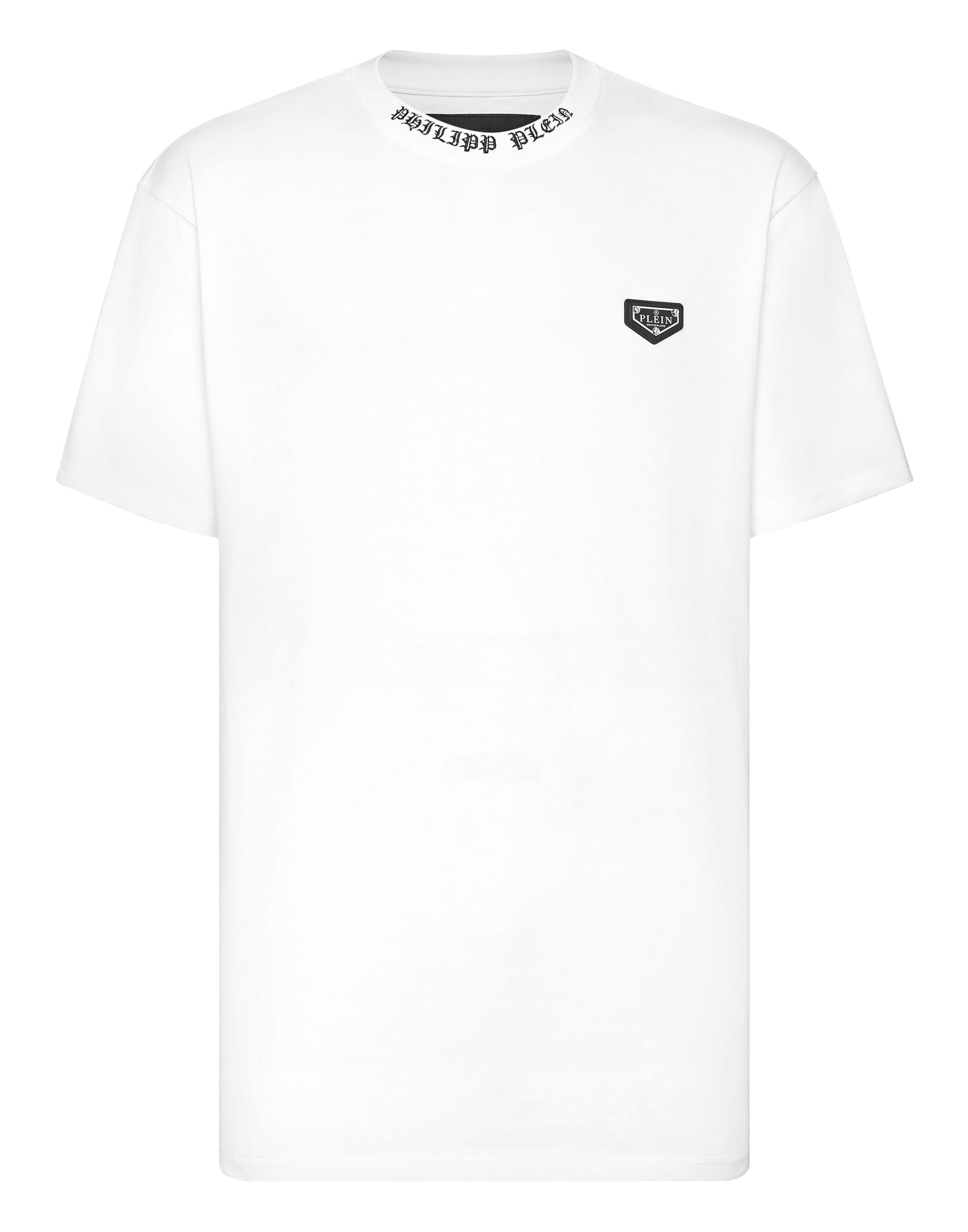 Philipp Plein - Camiseta en blanco: frente