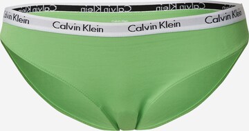 Calvin Klein Underwear Трусы-слипы 'Carousel' в Зеленый: спереди