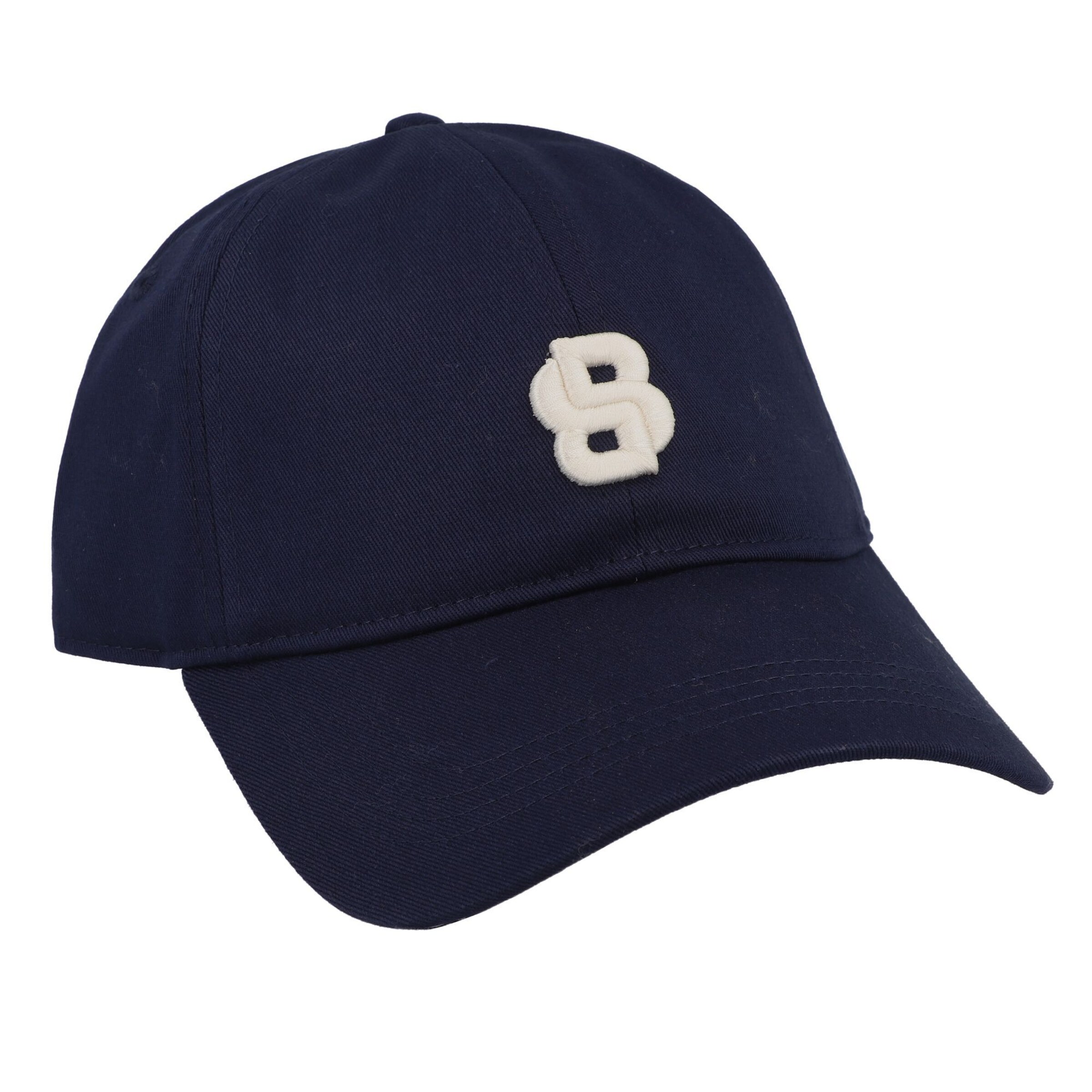 Casquette BOSS en bleu : devant