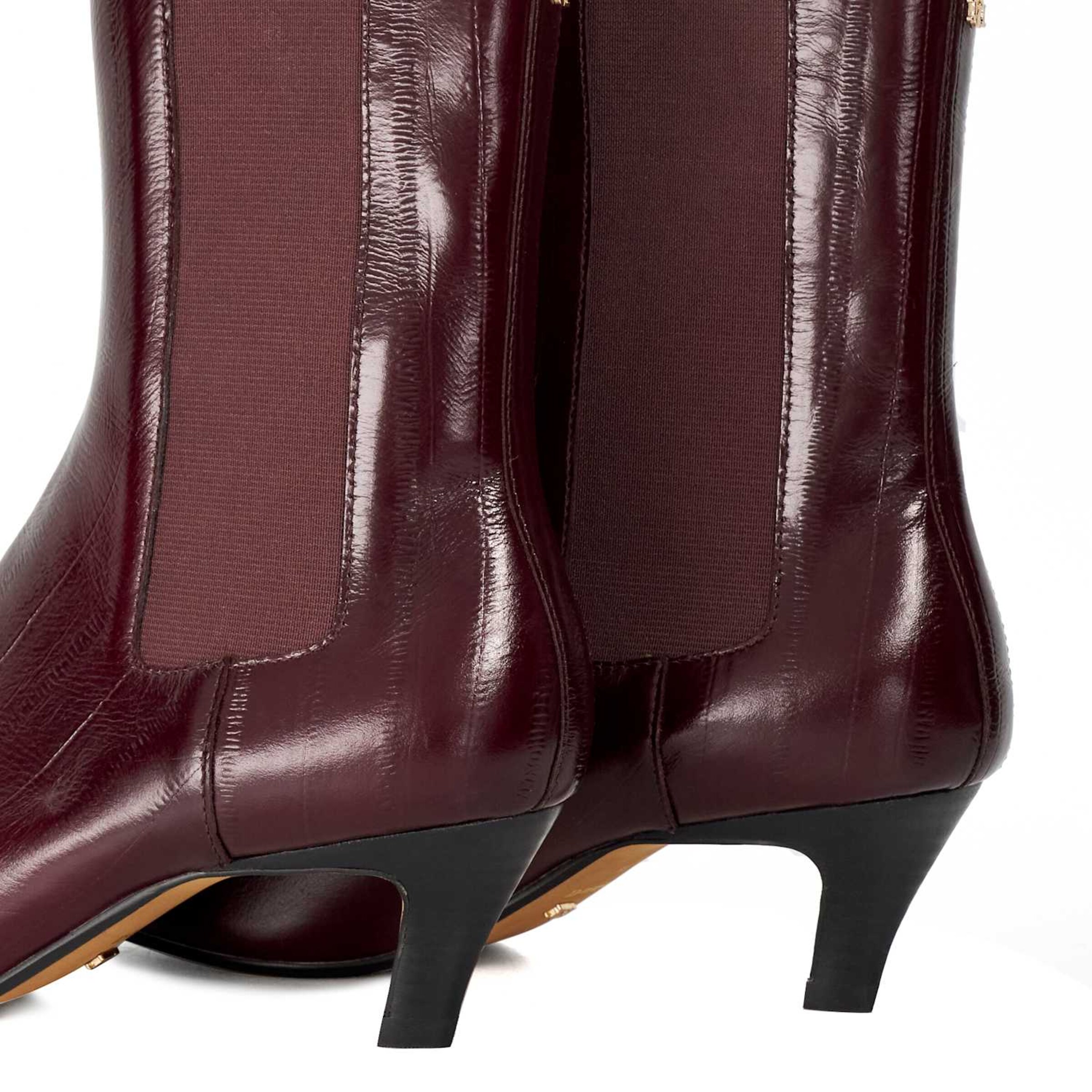 Dune LONDON Chelsea Boots 'Odele' in Rot