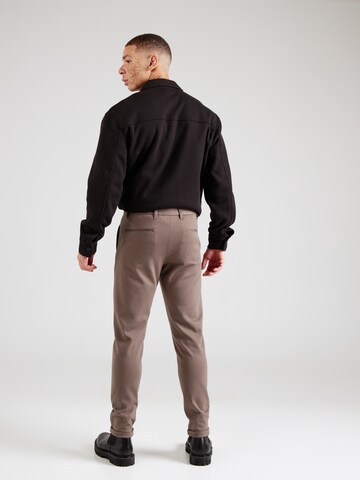 Coupe slim Pantalon chino 'Superflex' Lindbergh en gris