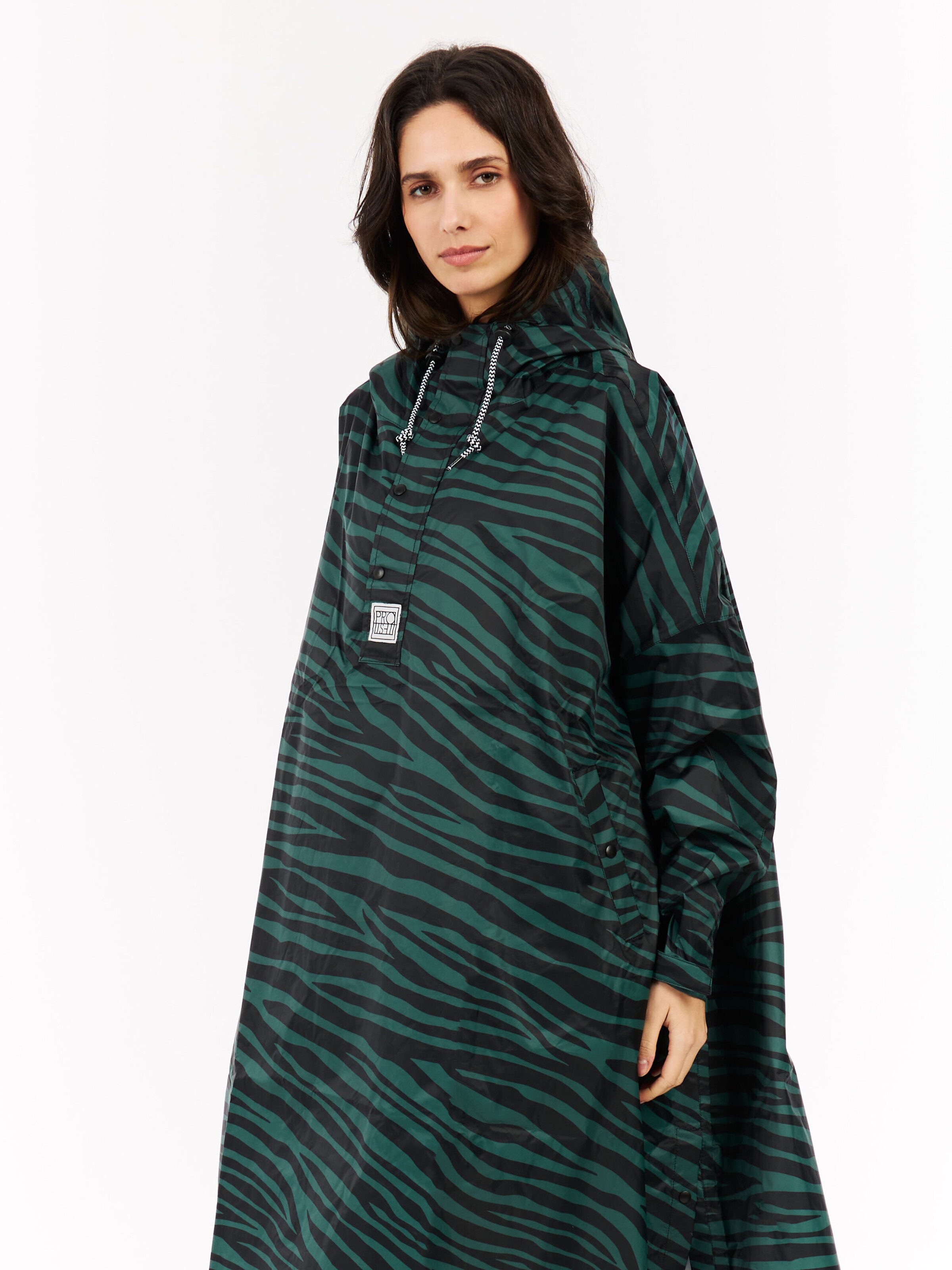 PROTEST Raincoat 'PRTLaugh' in Green