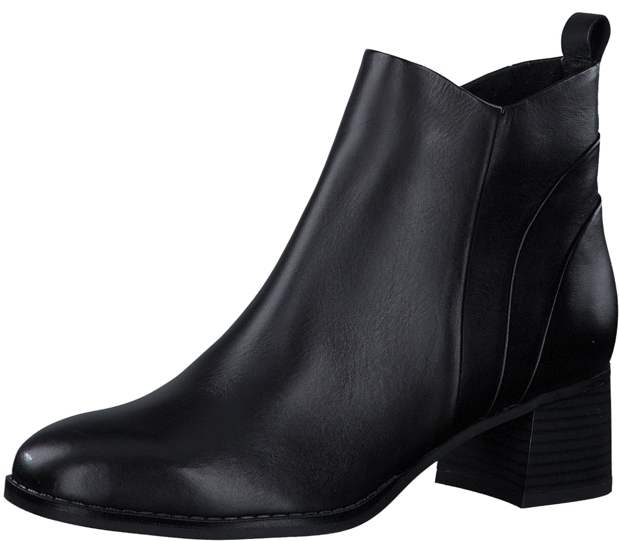 MARCO TOZZI Bottines en noir, Vue avec produit