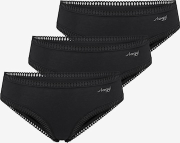 Slip ' Blue GO Crush ' SLOGGI en noir : devant