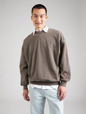 ANNARR Sweatshirt 'ANRHACKETT' in Bruin