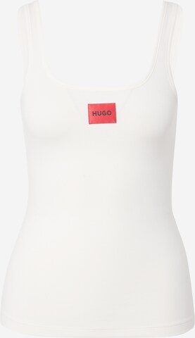 Maglietta intima di HUGO in bianco: frontale