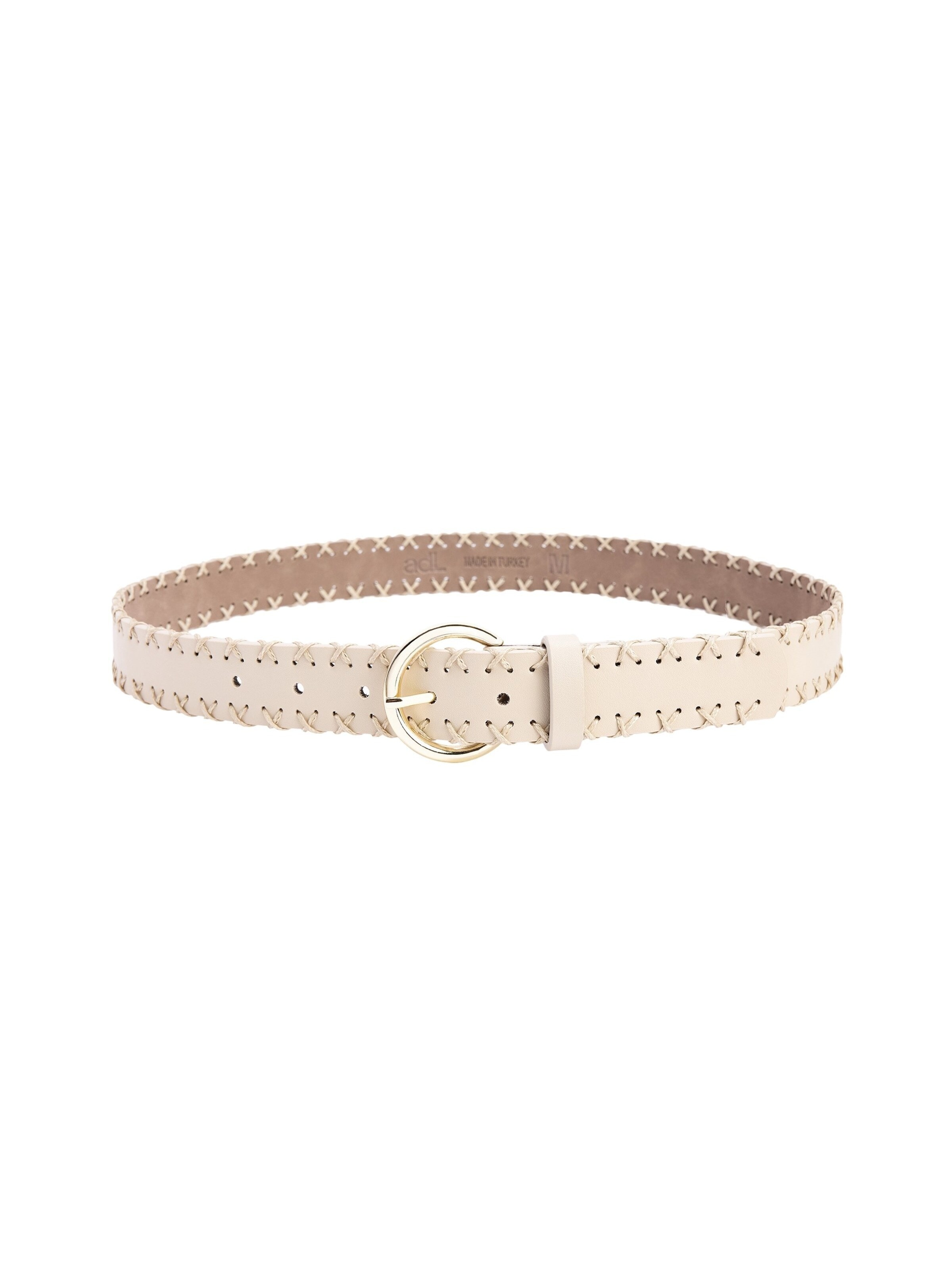 adl Belt in Beige: front