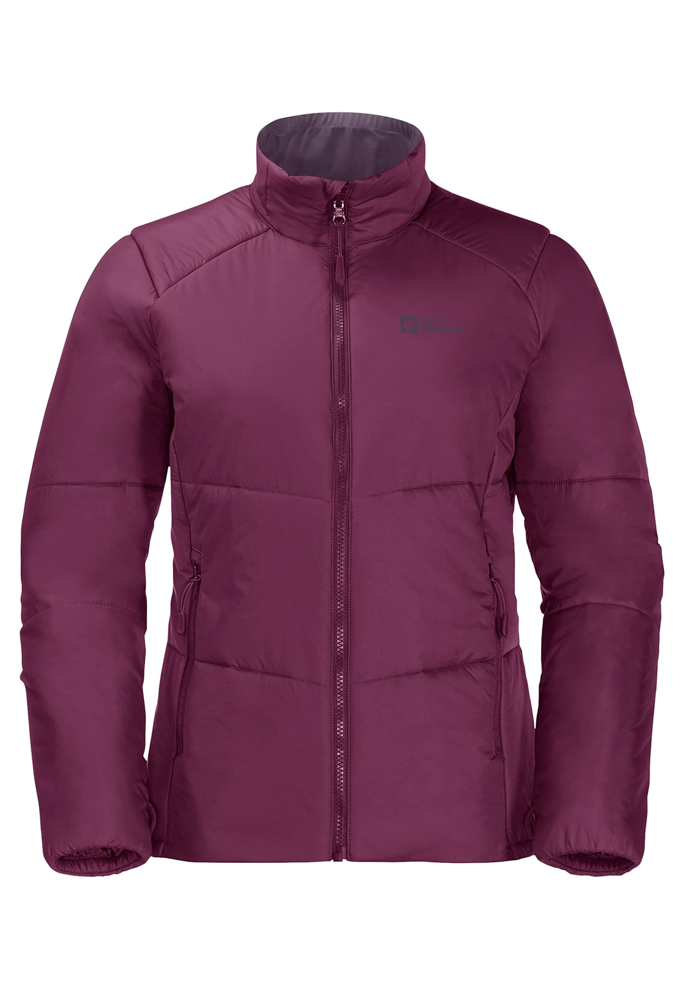 JACK WOLFSKIN Tussenjas in Lila: voorkant