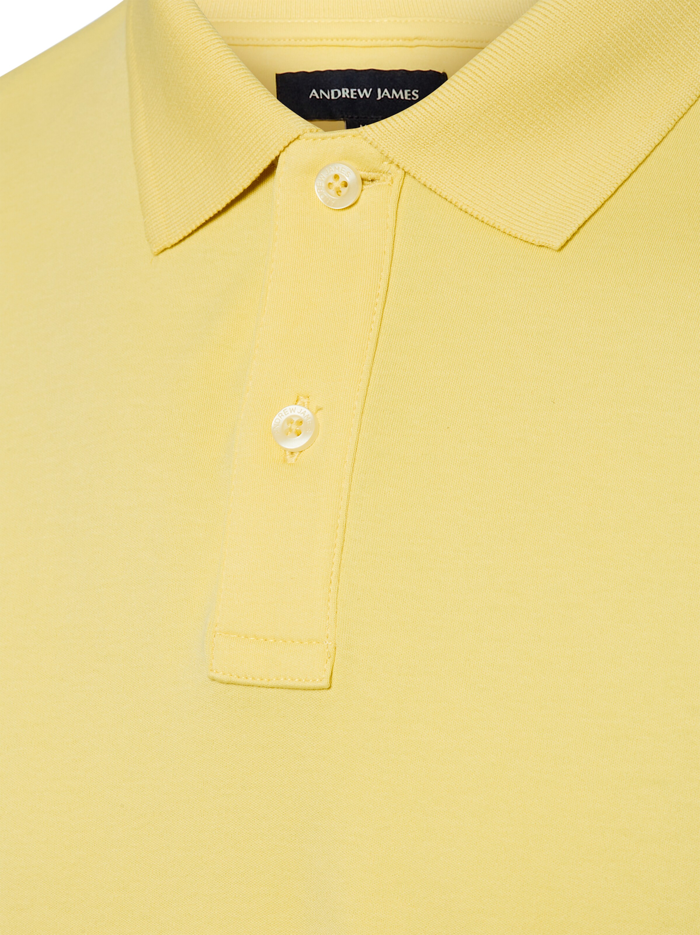 Andrew James Poloshirt in Gelb