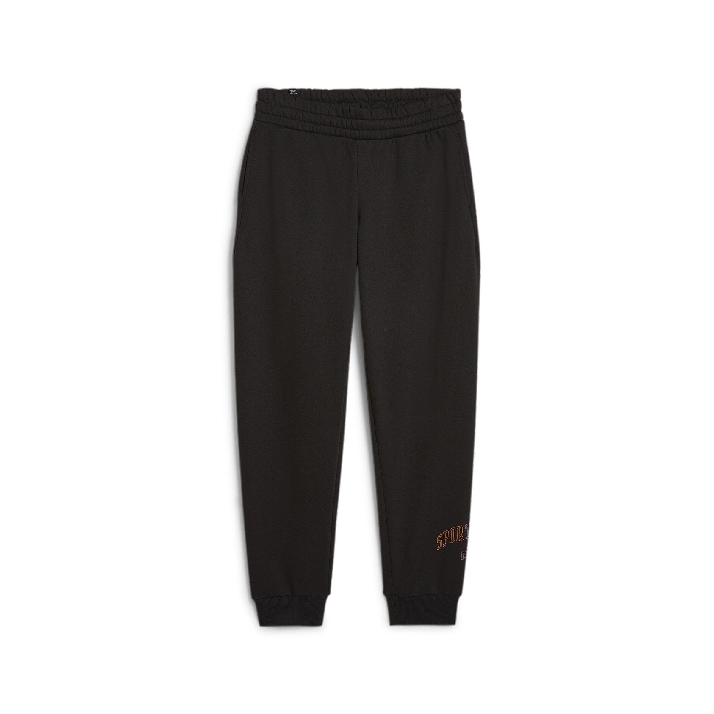 PUMA Tapered Hose 'Ess+' in Schwarz: Vorderseite