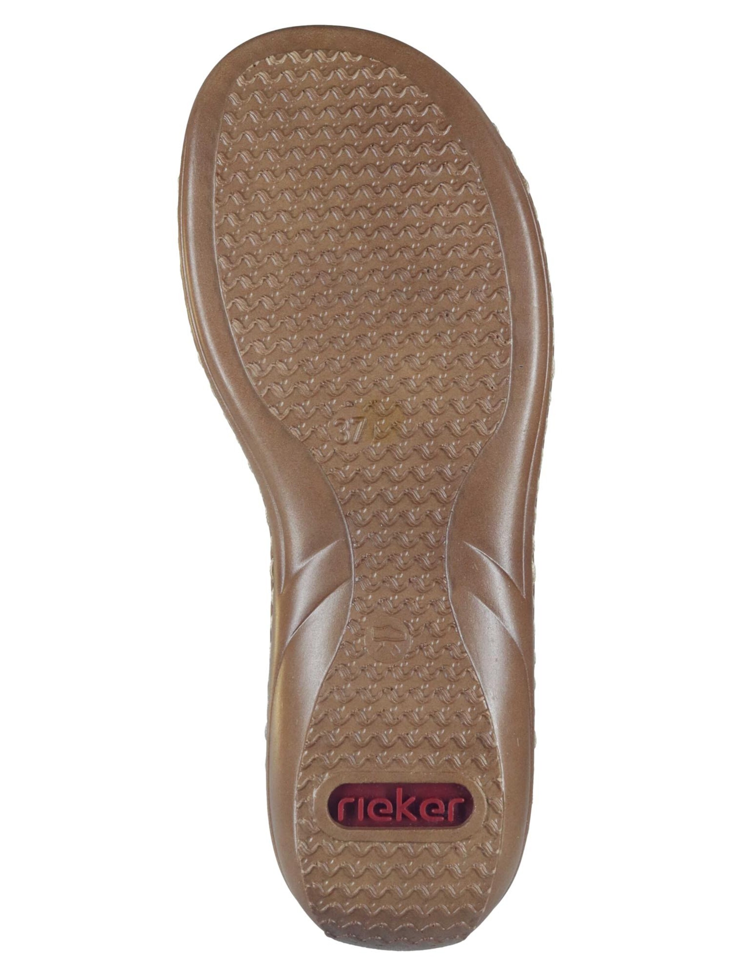 Rieker Pantolette 'Basic'‌‌‌‌‌‌‌‌ in Schwarz