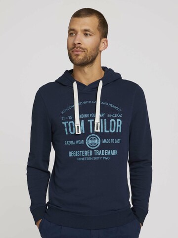 TOM TAILOR Tréning póló - kék: elől