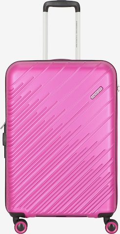 Valisette American Tourister en violet : devant