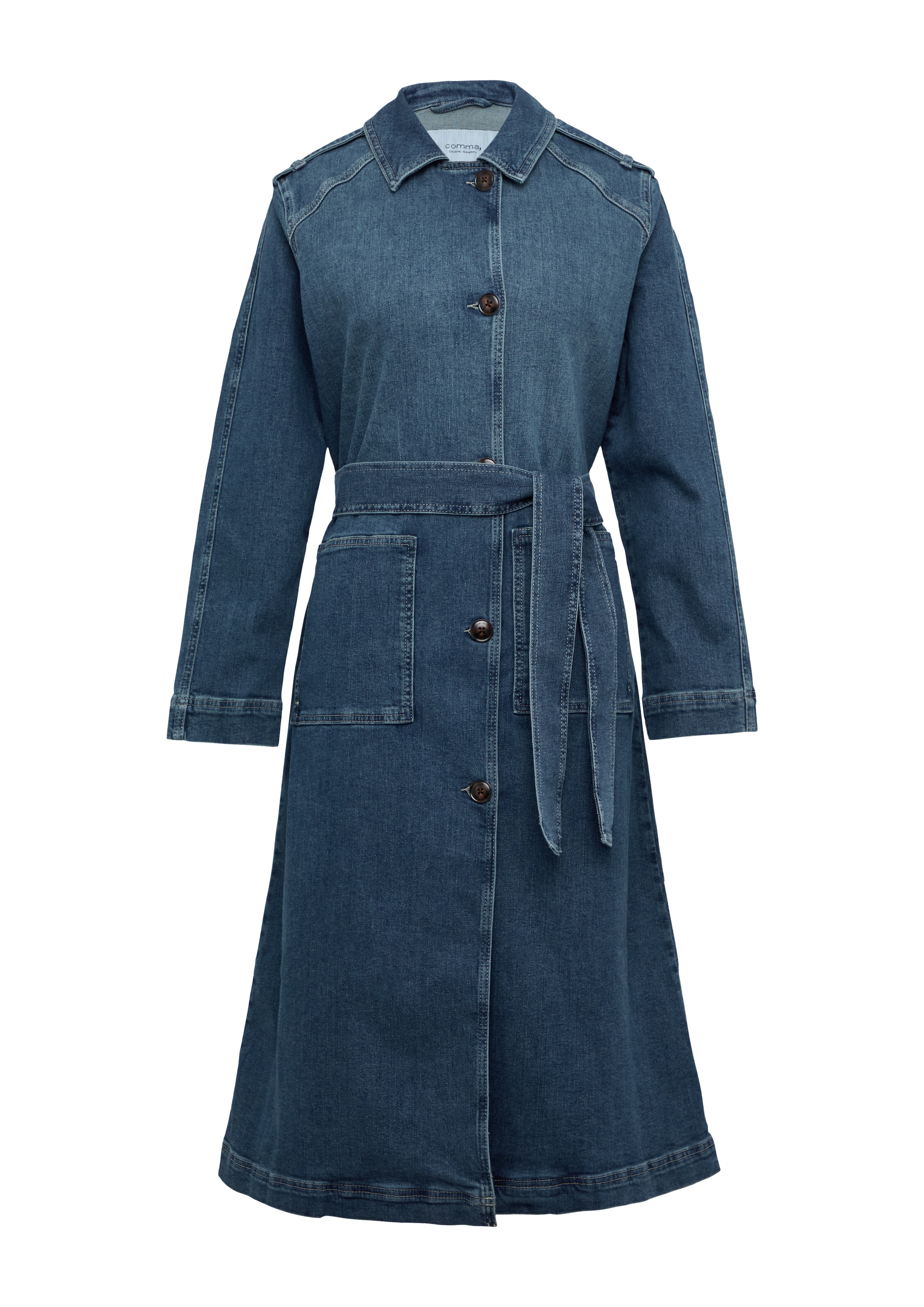 zils comma casual identity Starpsezonu mētelis: no priekšpuses