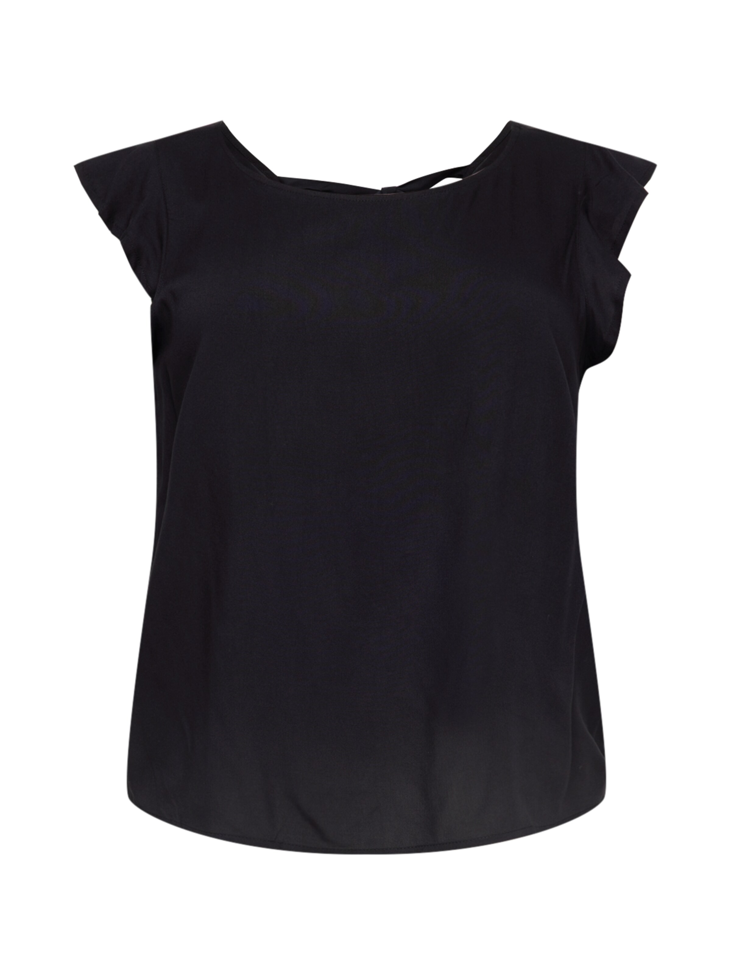 ABOUT YOU Curvy Blouse in Black: front