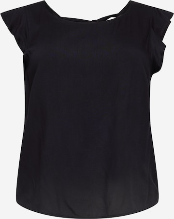 ABOUT YOU Curvy Blouse in Black: front