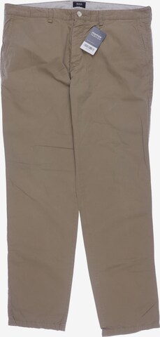 BOSS Black Pants in 35-36 in Beige: front